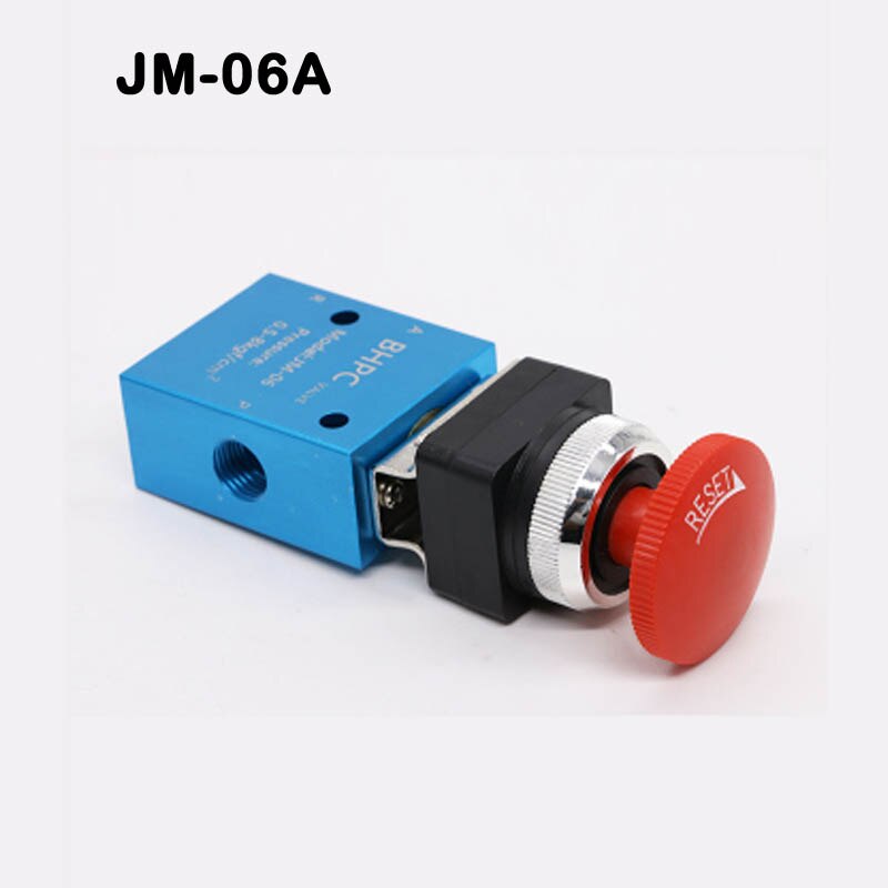 1/4" JM Series 2Position 3 Way Pneumatic Mechanical Valve JM-05 JM-06 JM-06A JM-07 Air Hand Manual Control Valve JM322