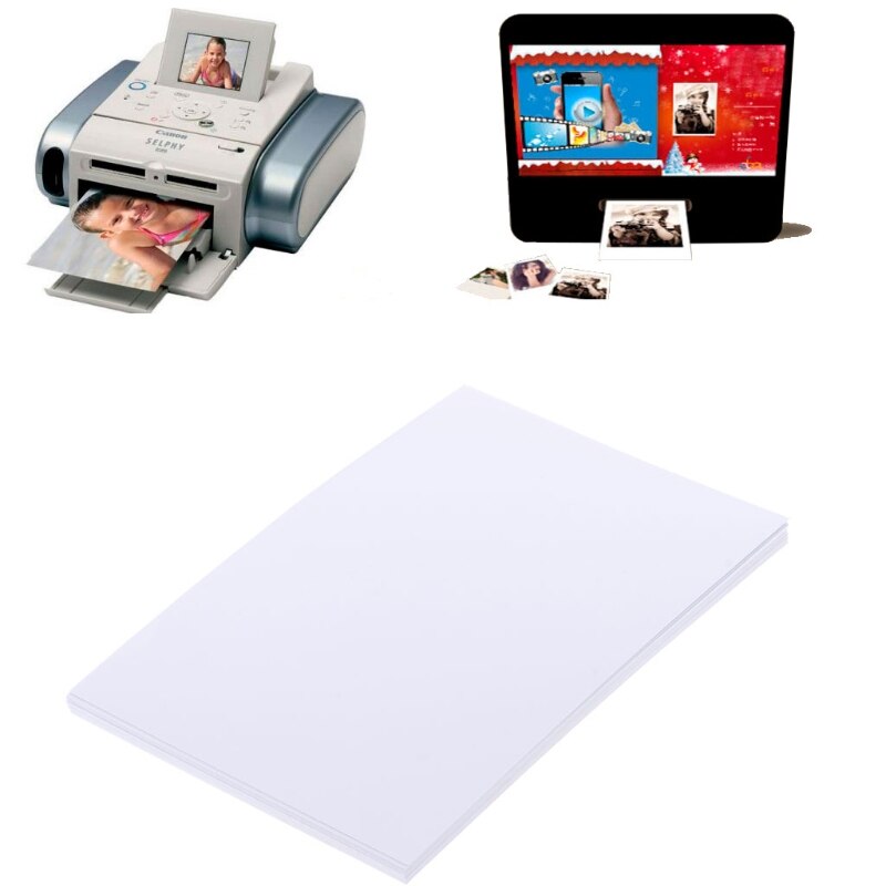 20Sheets 4"x6" Glossy 4R Photo Paper 200gsm for Inkjet Printers