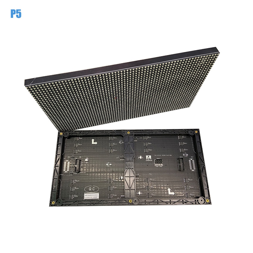 Fabriek Direct Sales Hoge Helderheid Hd P5 Smd Indoor Led Display Module 320X160Mm 64X32Pixels 1/16S Full Color Led Panel