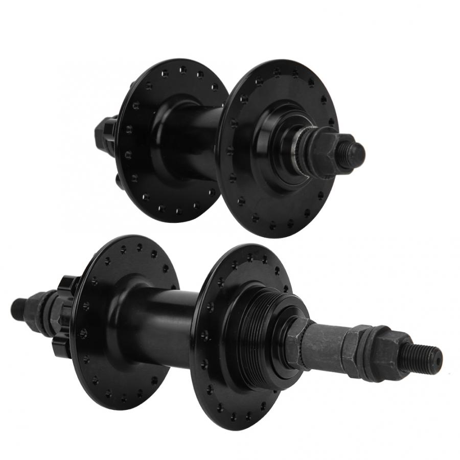 Bicycle Hub 18 Holes Aluminum Alloy Mountain Bike Hub Axle Bicycle Bearing Hub Axle Replacement Parts 16.5cm/19cm