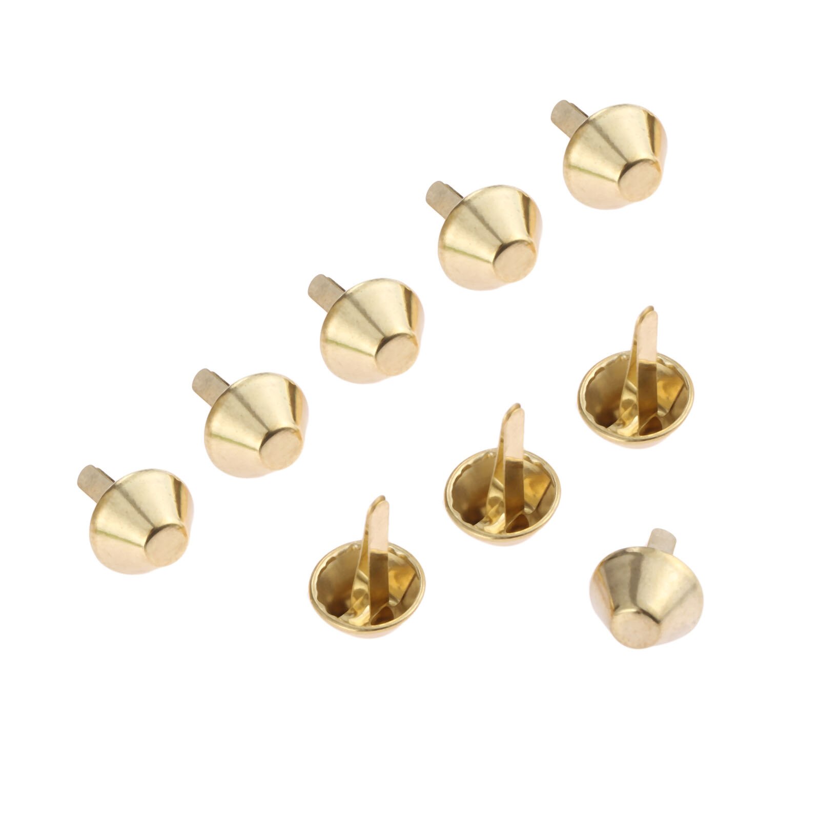 50 st 15*26mm guld klädsel spik möbel soffdörr dekorativ stift knäppstift för smycken kista trälåda låda