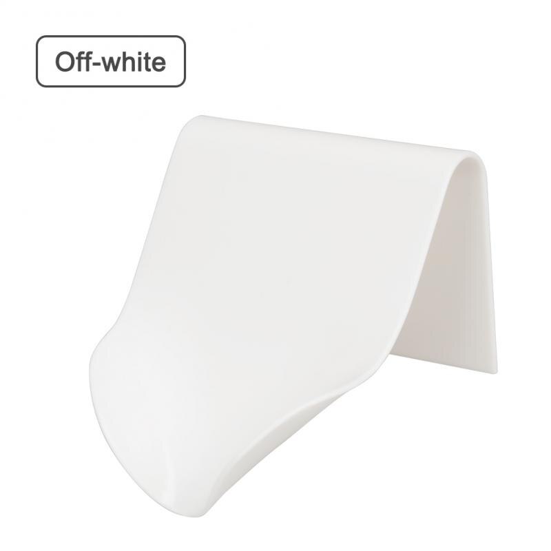 1PC Soap Holder Wall Mounted Hanging Bathroom Shower Soap Dish Shower Plates Soap Storage Drain Plastic Soap Tray Rack: 01