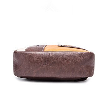 Saco de peito à prova dwaterproof água sacos de desporto ao ar livre para homens retro sacos de plutônio zíper sling saco de alta capacidade crossbody sacos de viagem tendência novo