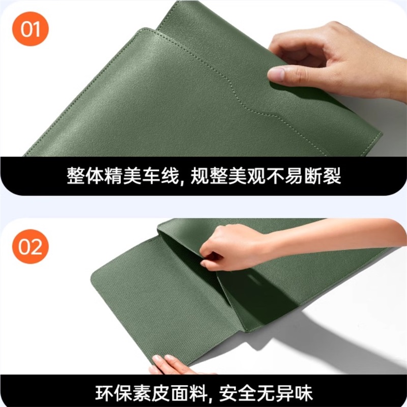 Étui pour ordinateur portable 13 pouces 14 pouces 15 pouces 16 pouces, sac de réservoir intérieur pour ordinateur portable, housse de protection pour tapis de souris, manchon de doublure