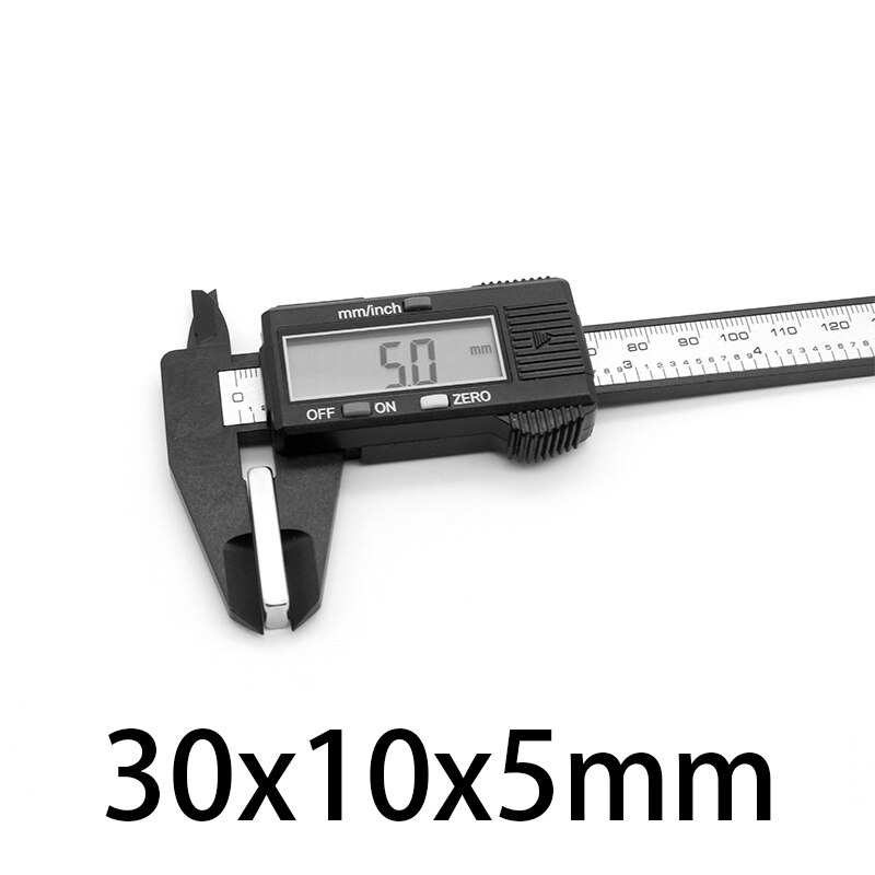 3-30Pcs 30x10x5mm Search Major Quadrate Magnet 30*10*5 Powerful Magnets 30mmx10mmx5mm Strong Neodymium Magnets 30*10*5mm