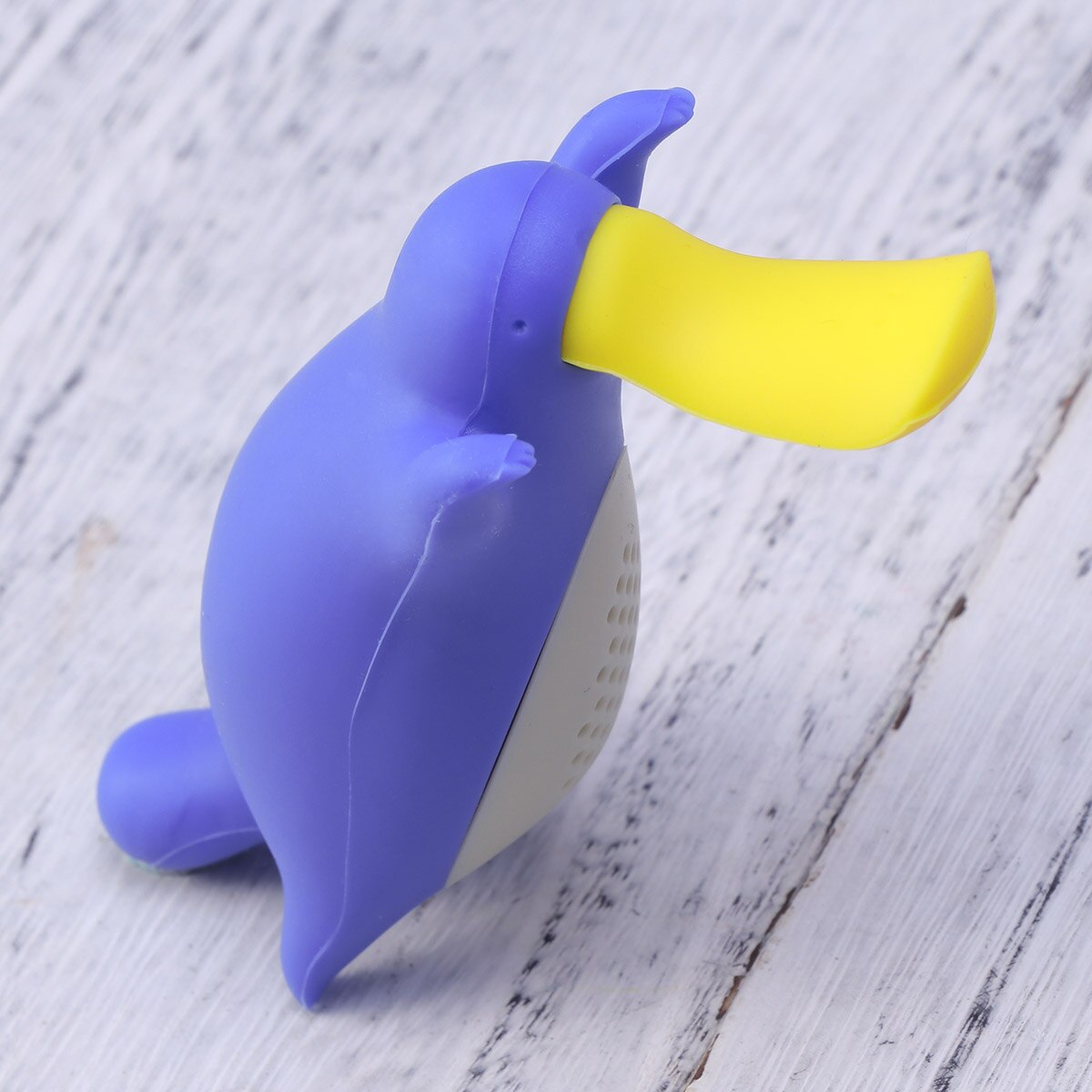 1PC Platypus Tea Infuser Reusable Loose Leaf Tea Strainer Filter Diffuser Silicone Kitchen Tools Gadgets(Blue)