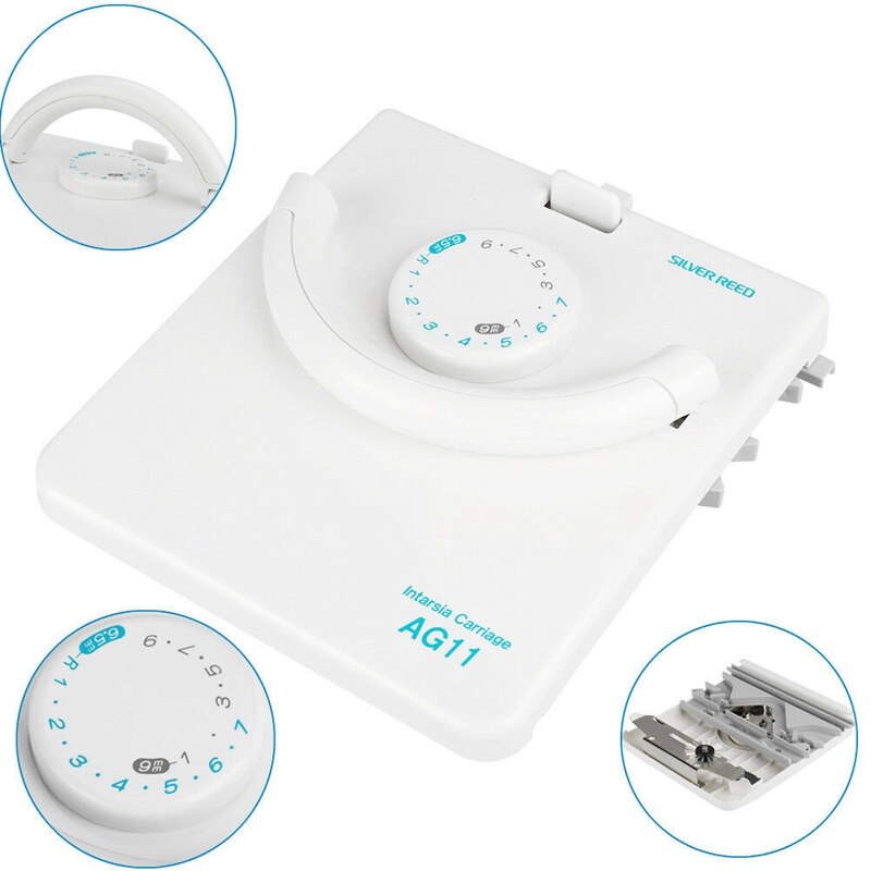 Chariot Intarsia AG11 Durable pour accessoires de Machine à tricoter LK100 LK150