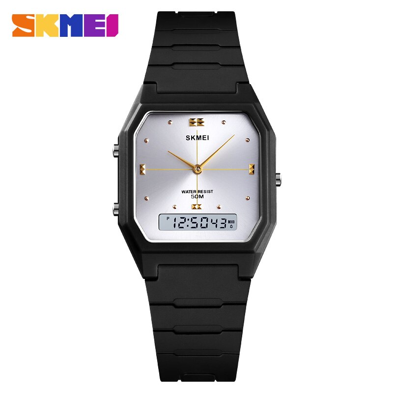 SKMEI 3 temps adolescent montres Chrono alarme enfants montre Sport numérique garçons filles heure étanche relogio infantil 1604: 1604BKSI