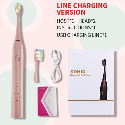 Electric Toothbrush Brosse A Dent Electrique Top Smart Chip Head Replaceable Teeth Brush Tooth Spazzolino Elettrico 5133