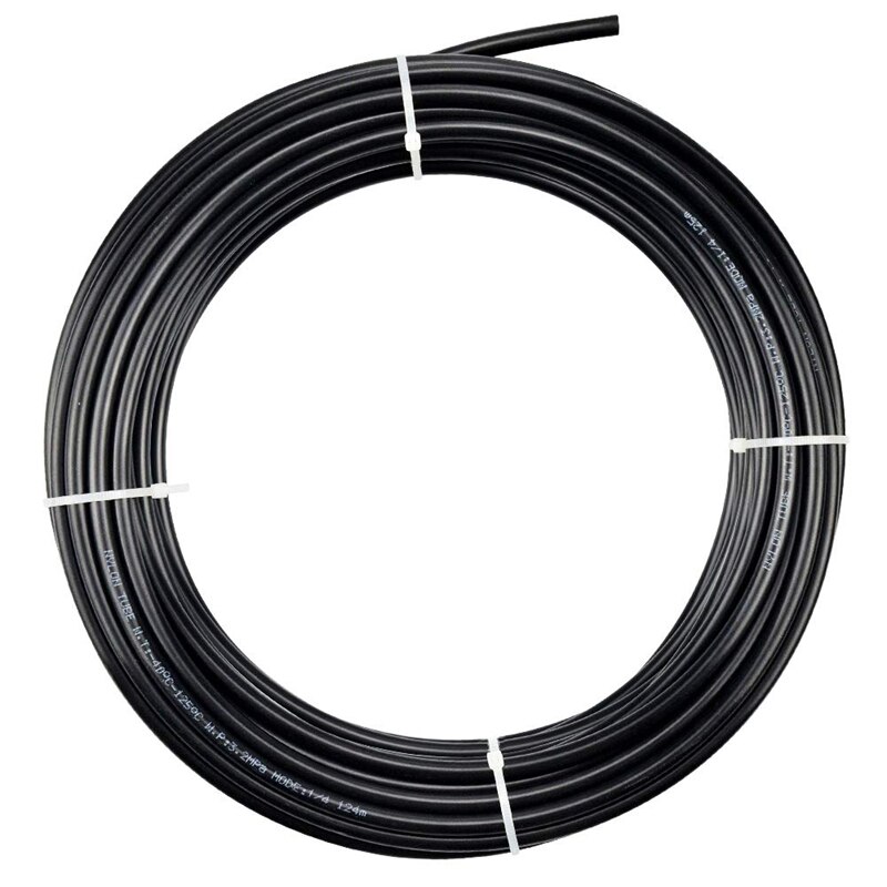 Botique -10m 1/4 tommer pe-rør indre diameter 4mm ydre diameter 6.35mm havevandingsslange til lavtryk