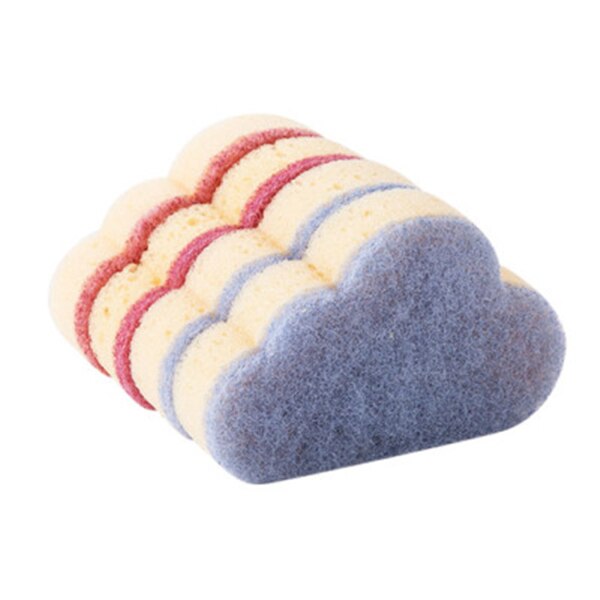 Washing Cloth Car Washing Glass Washing Sponges Strong Decontamination Pads Multi-functional Cloud Sponge Kitchen Tools: style 3