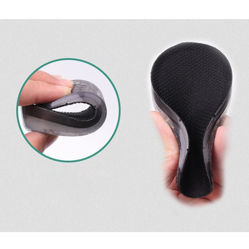 Øge højden sko indlæg indlægssåler hæl løfter puder justerbar skåret sko hæl indsats højere unisex trædepuder 1.5cm 2.5cm 3.5cm