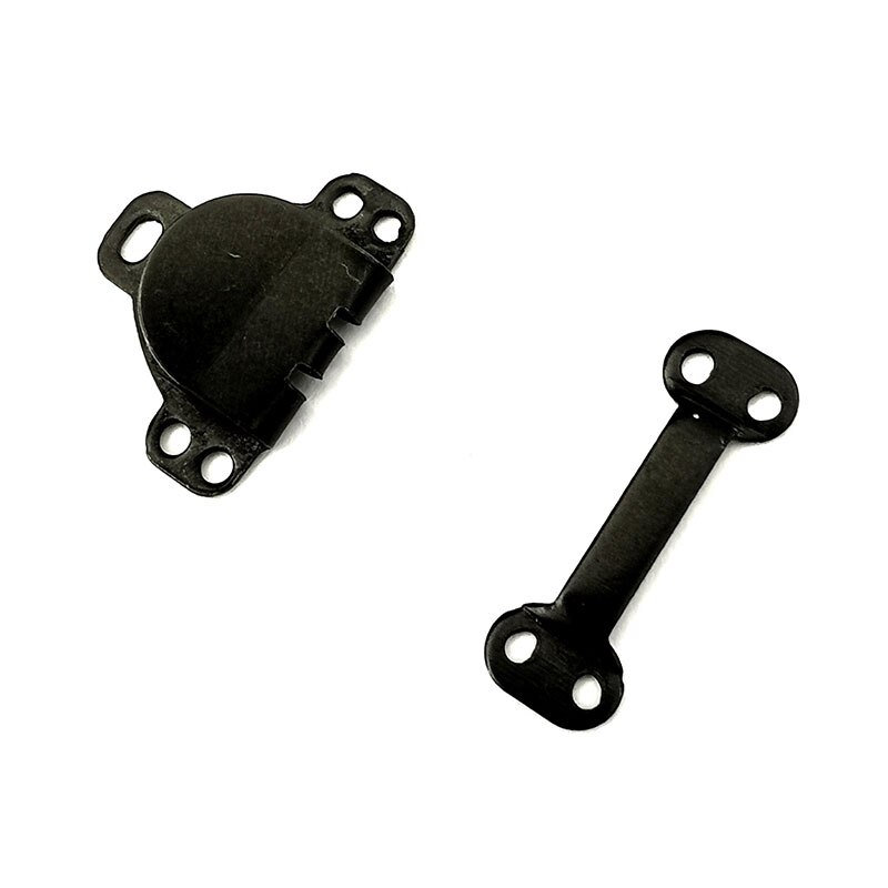 Gancho Invisible para pantalones, gancho de botón, gancho de cintura retráctil, botón de cintura, accesorios de costura de ropa, paquete de 10 Uds.: black