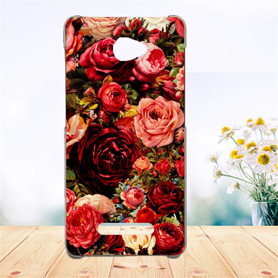 Funda de teléfono suave Tpu para DEXP BL250 Fundas de silicona pintada Lobo Rosa Eiffel Fundas transparente para DEXP BL250 cubierta trasera