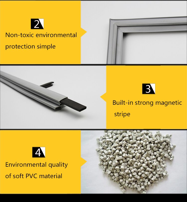 container rubber door seal gasket for refrigerator door