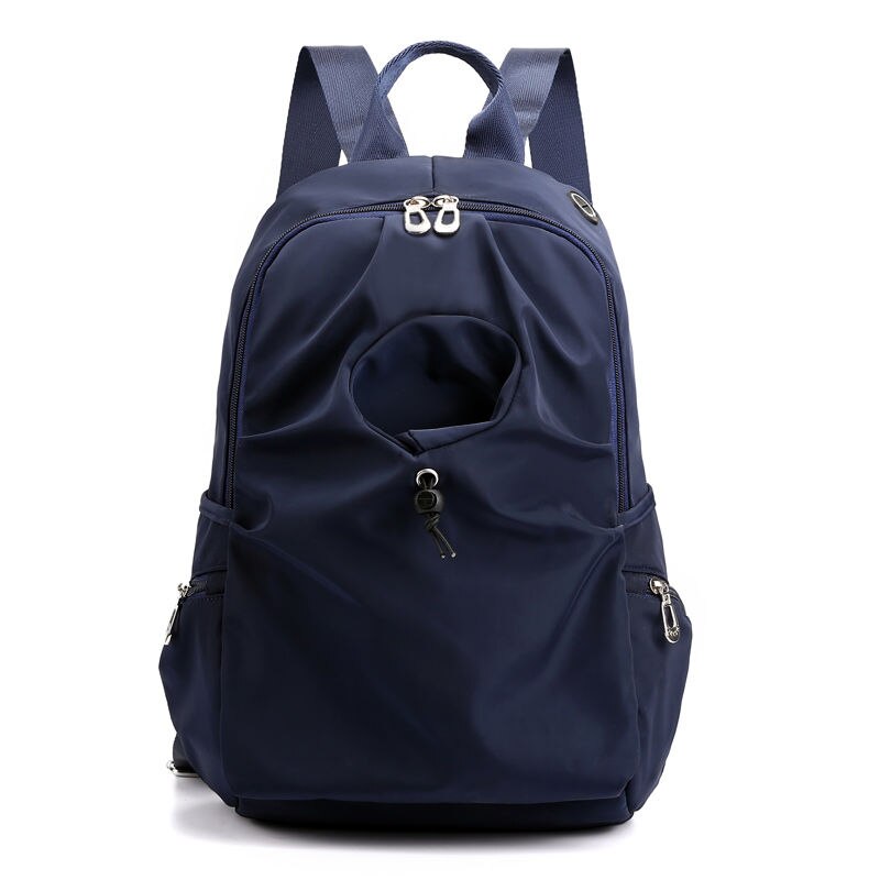 Paars Oxford Vrouwen Rugzak Zomer Schooltassen Voor Meisjes Zwart Outdoor Reizen Rugzak Vrouwelijke Tassen: Deep Blue
