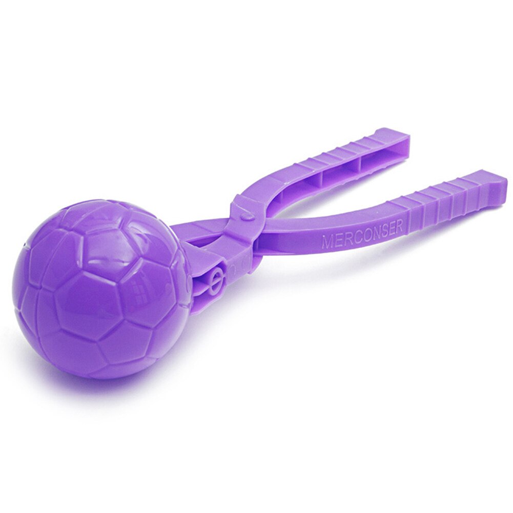Jeux de combat de neige mignon Sport de plein air drôle fabricant de boules de neige belle couleur aléatoire pince d'hiver jouet plage moule outil enfants