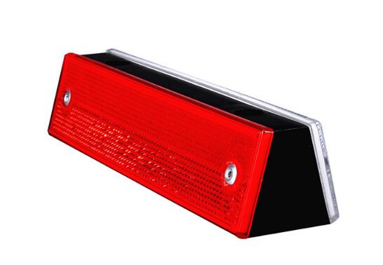 Highway white amber guardrail road reflective delineator,rectangle plastic reflective sheet: yellow