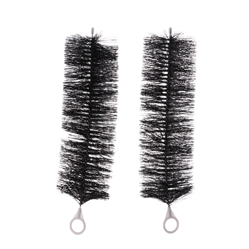 2 Stck Teich Kasten Filter Pinsel als Eine Hervorragende Filter System Grün, Schwarz: Schwarz 40cm