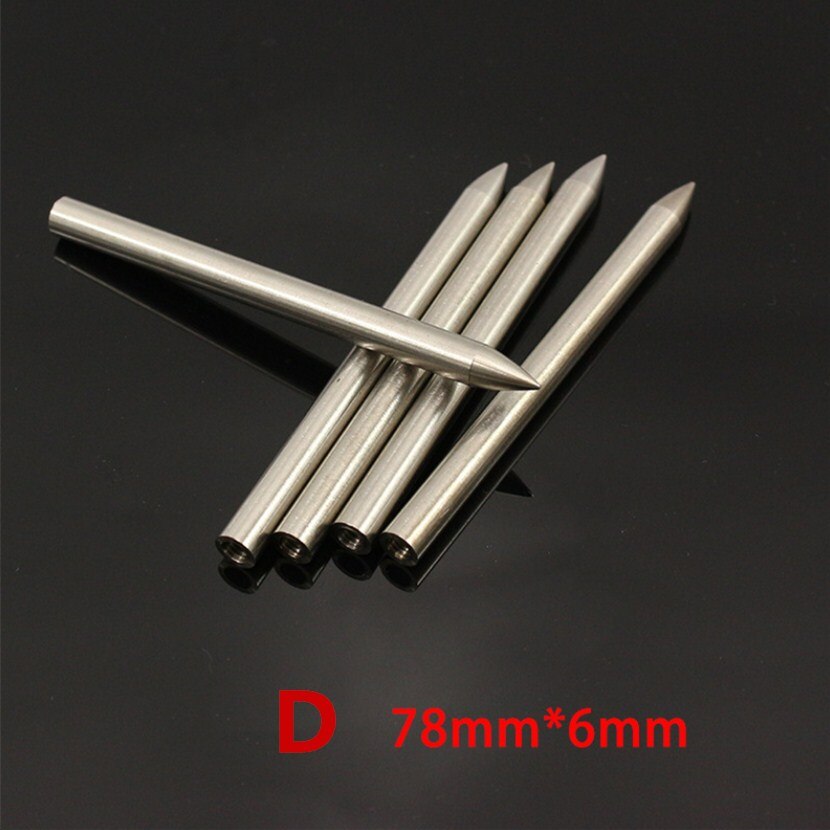 Aiguilles à tricoter paracorde 3mm 5mm 6mm, lot de 2 pièces, corde en acier inoxydable, Bracelet, aiguille à tricoter, bricolage tressé, corde de Parachute: D 2pcs