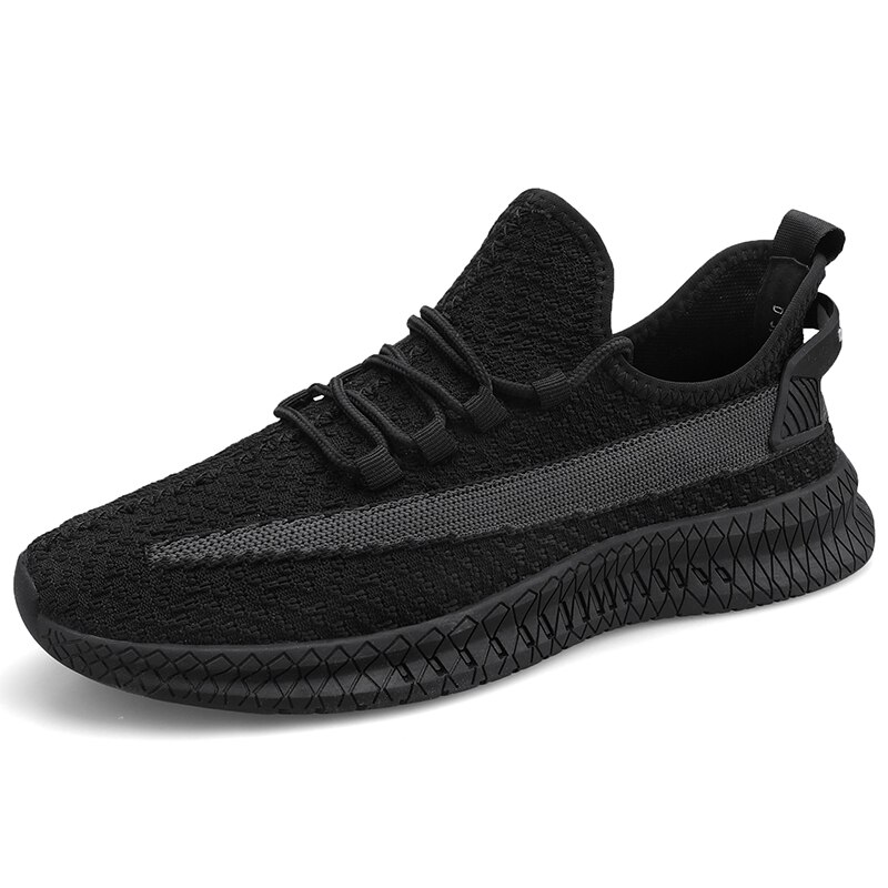 Zapatillas de deporte transpirables de malla para hombre zapatillas de deporte cómodas para caminar zapatillas de Tenis deportivas Tenis Masculino blanco