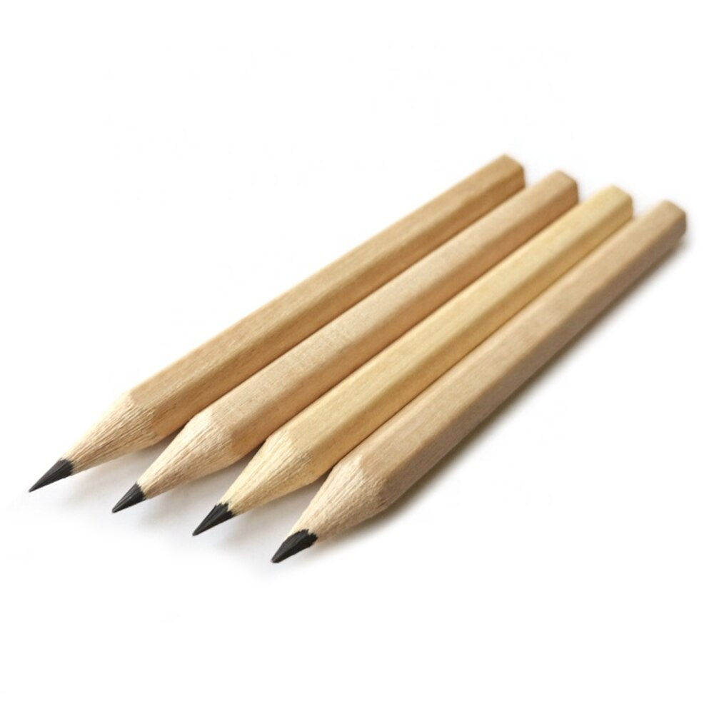 Natural Wooden Black Lead Sketching Drawing Wooden Lead Pencil