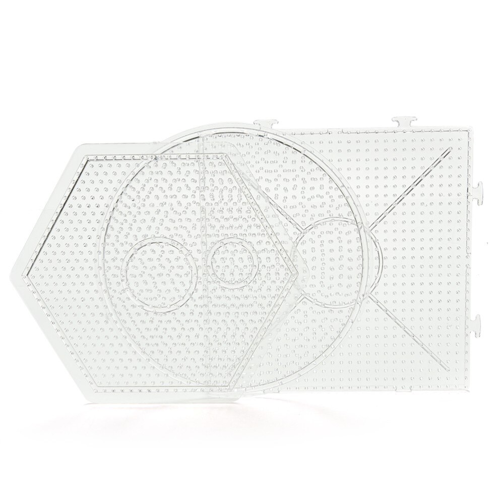 Fuse Beads Square Puzzle Pegboards Patterns For 5 mm Hama Beads Perler Beads DIY Puzzles Kids Craft