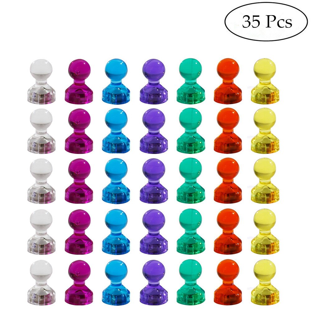 DINGFENG 12 Pcs 11 x 13mm Pin Magnets, Strong