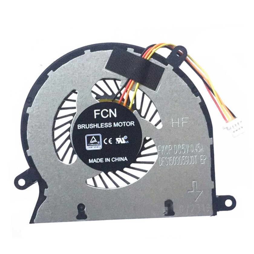 Laptop Replacement Part for ACER Aspire C22 C22-760 C22-962 C22-820 C24 C24-865 CPU cooling fan FCN DFS1503059U0T FK0P cooler