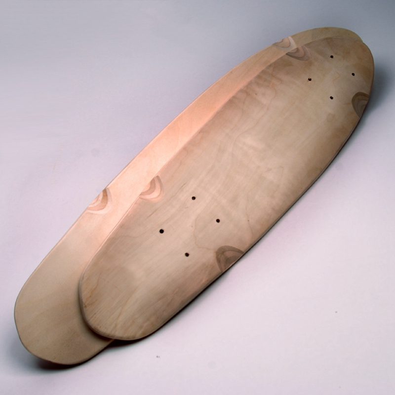 Maple Mini Cruiser Vis Skateboard Deck Professionele Vis Board Vier Wielen Enkele Rocker 7-Layer Diy Skate Board Deck