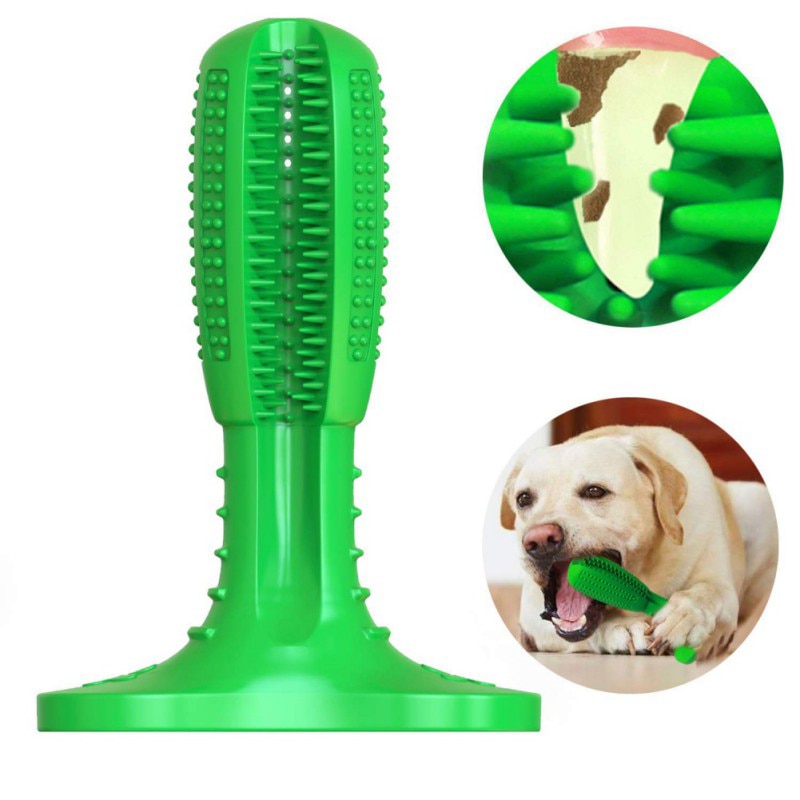 Hond Gebitsreiniging Hond Tandheelkundige Stok Hond Tandenborstel, huisdier Dental Oral Care Natuurlijke Rubber Bite Resistant Kauwen Speelgoed voor Honden