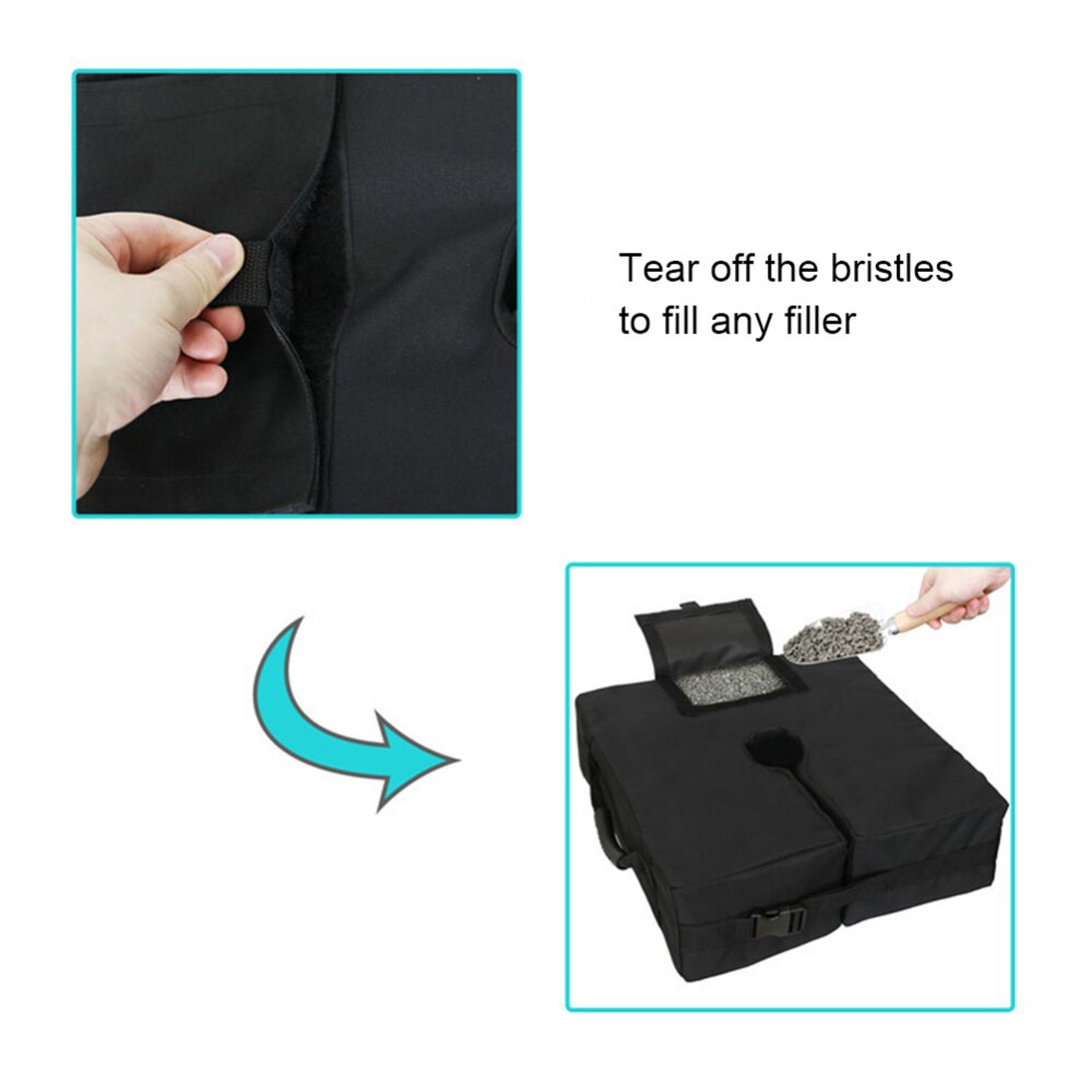 Patio Umbrella Basic Weight Bag With Handle Weatherproof Windproof