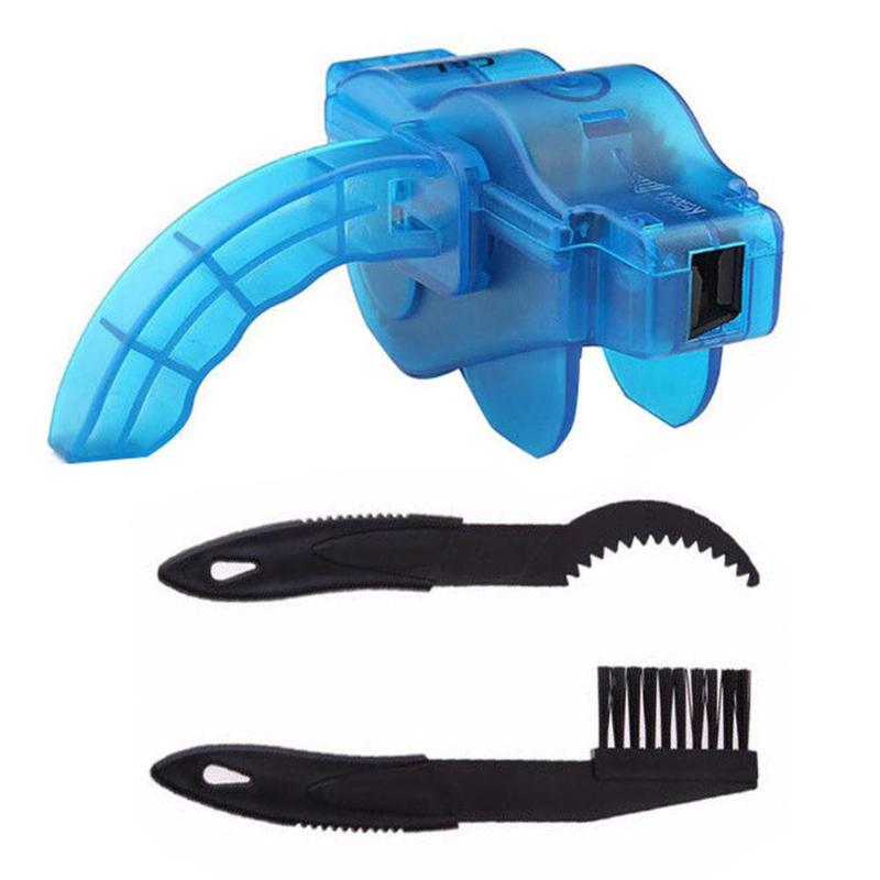 Bicyle Chain Cleaner Scrubber Brushes Cleaning Bicycle Wash Tool Set MTB Bike Protection Oil Bike Chain for Mountain Bicycle