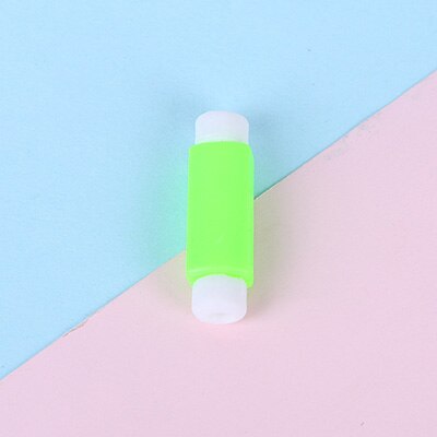 Kabel Protector Datalijn Kleuren Koord Protector Beschermhoes Lange Grootte Kabelhaspel Cover Voor Iphone Usb-oplaadkabel: green