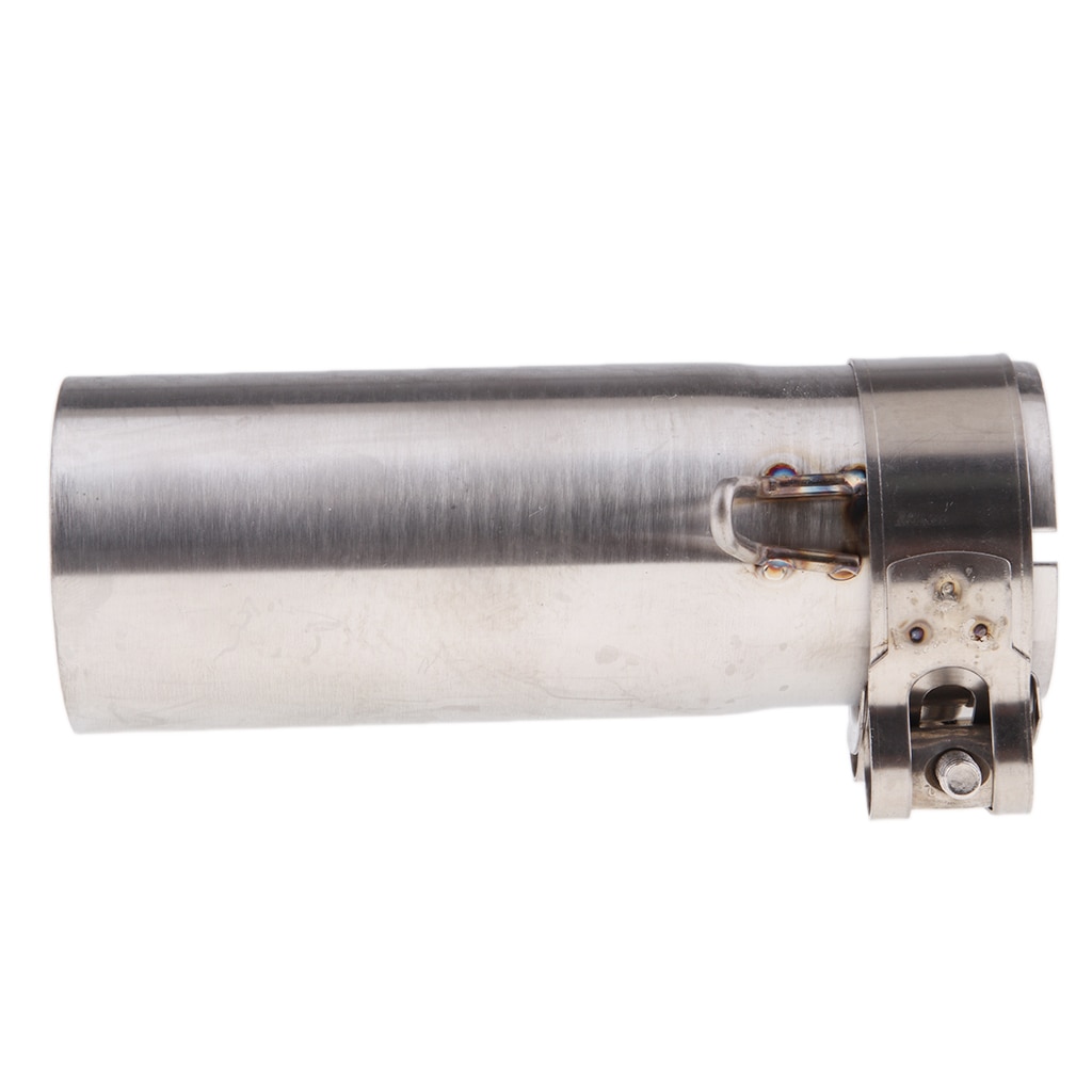 51mm Motorcycle Muffler Exhaust Middle Pipe for Yamaha R6 2006