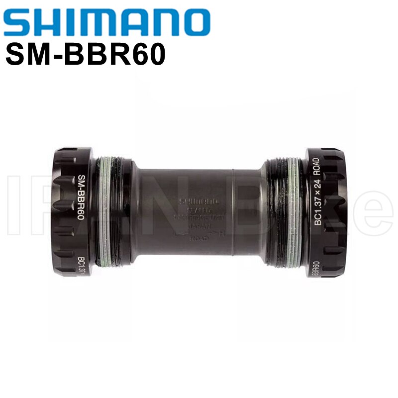 Shimano ULTEGRA SM-BBR60 Bottom Bracket Hollowtech II Road Bicycle Bottom Bracket BBR60 68mm BBR60 ROAD Bike: Default Title