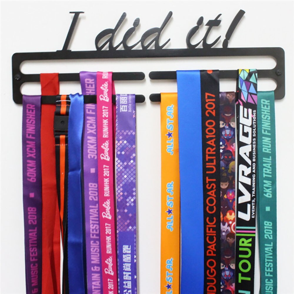 Medal Hanger Swim Gymnastics Souvenirs Wall Decoration Medal Hanger Rack Display Metal Marathon Kids Sports Medals Stand