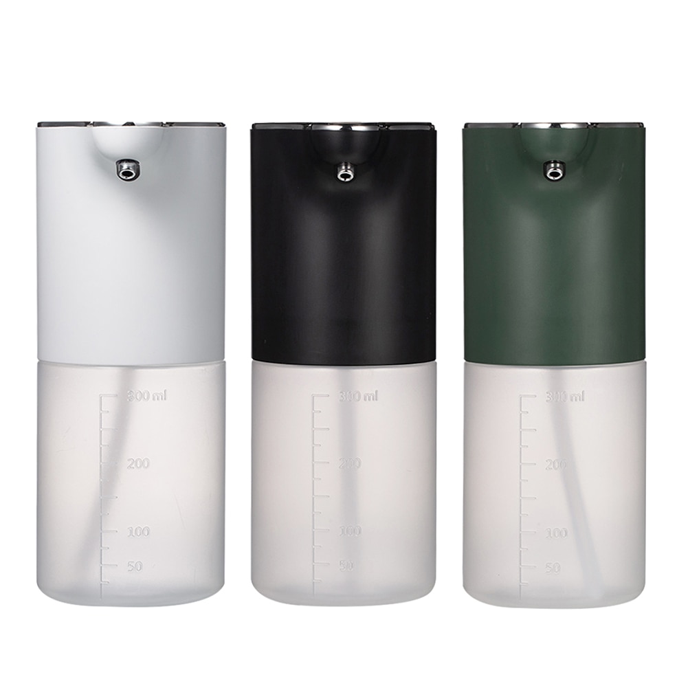 300ml USB Sanitizer Machine Automatic Induction Liquid Soap Foam Dispenser for Public Contact-free Kitchen Bathroom Acceries
