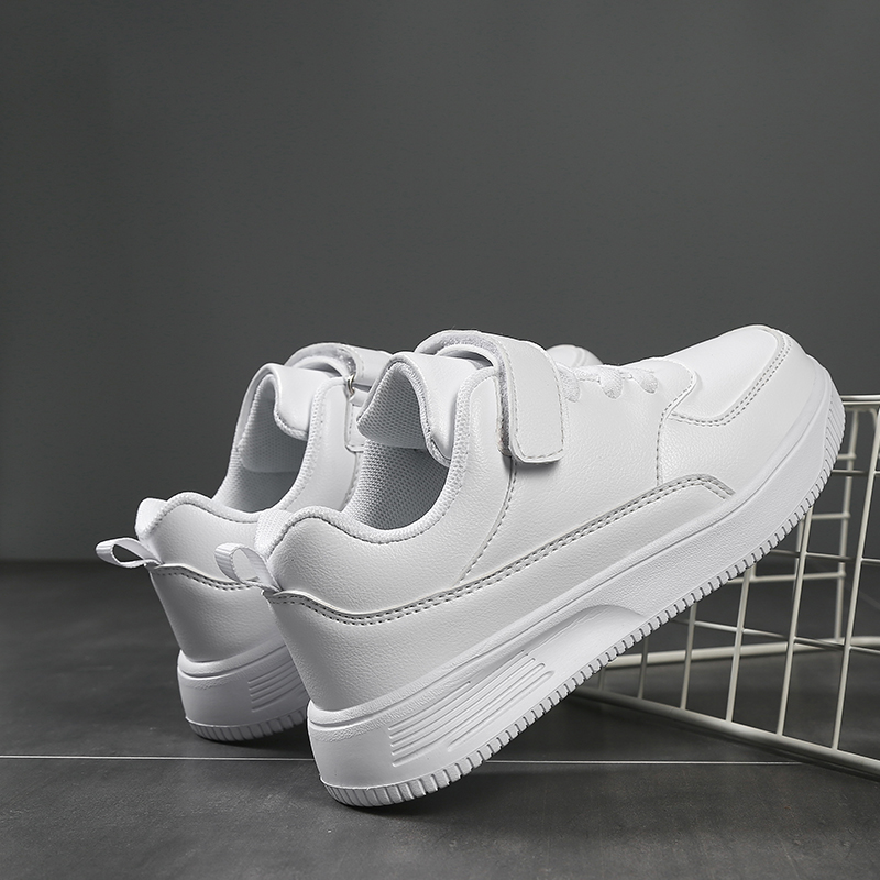 White Kids Shoes For Boys And Girls Children Casual Shoes Non-slip Sneakers