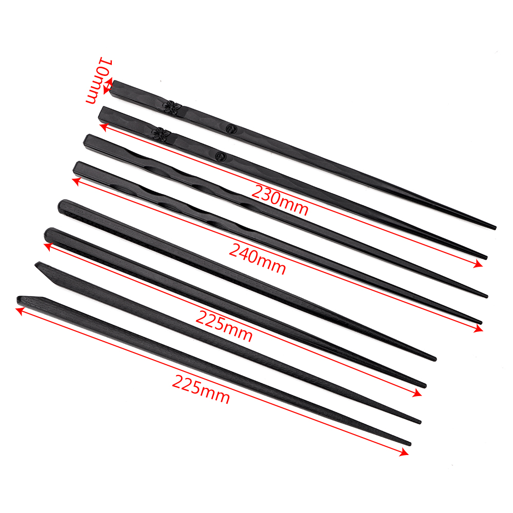 Chinese Chopstick Learner Japanese Chopsticks Reusable 1 Pair Sushi Chop Sticks Set Non-Slip Alloy