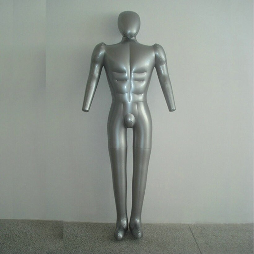 Mannequin gonflable pour homme, corps entier avec bras, Mannequin à la , torse factice, modèle 1028, 1 pièce