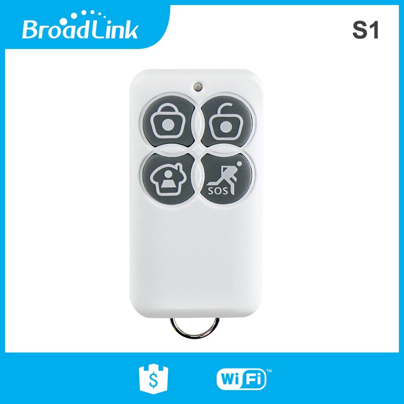 Broadlink Wireless Key FOB Remote for S2/S1/S1C Security Alarm Set, Smart Home Solution