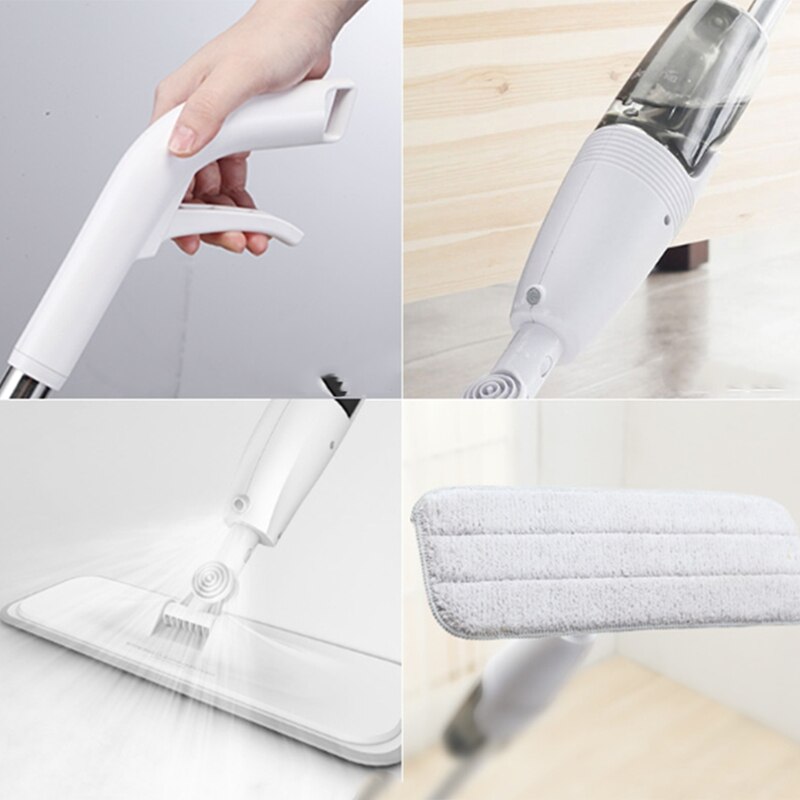 Geschikt Voor Xiaomi Mijia Deerma Vervangen Mop Voor Mi Mijia Waternevel Mop 360 Roterende Schoonmaakdoekje Hoofd Houten Fiber doek C2