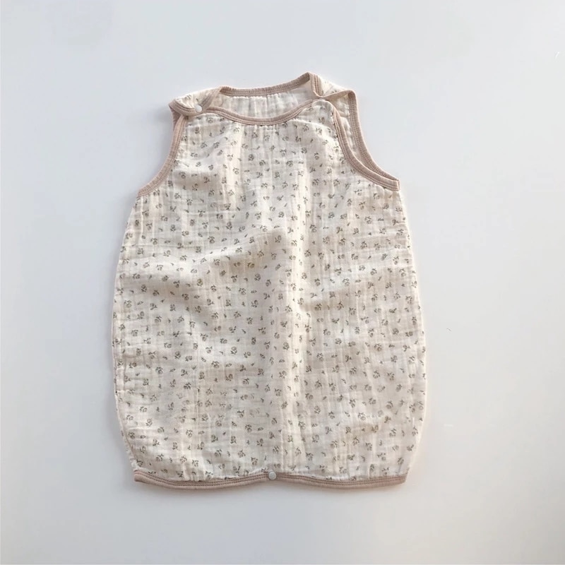 Zomer Koreaanse Baby Baby Slaapzakken Peuter Jongen Meisje Polk Dot Slapen Deken Katoen Bloemen Slaapzak Voor Babie