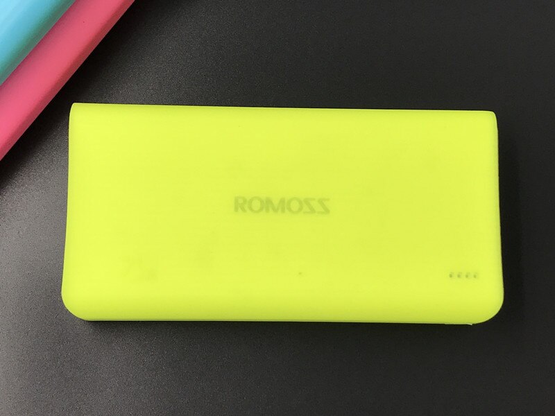 Portable Non-toxic Silicone Soft Protection Case for ROMOSS 20000mAh ROMOSS 10400mAh Power DurableBank