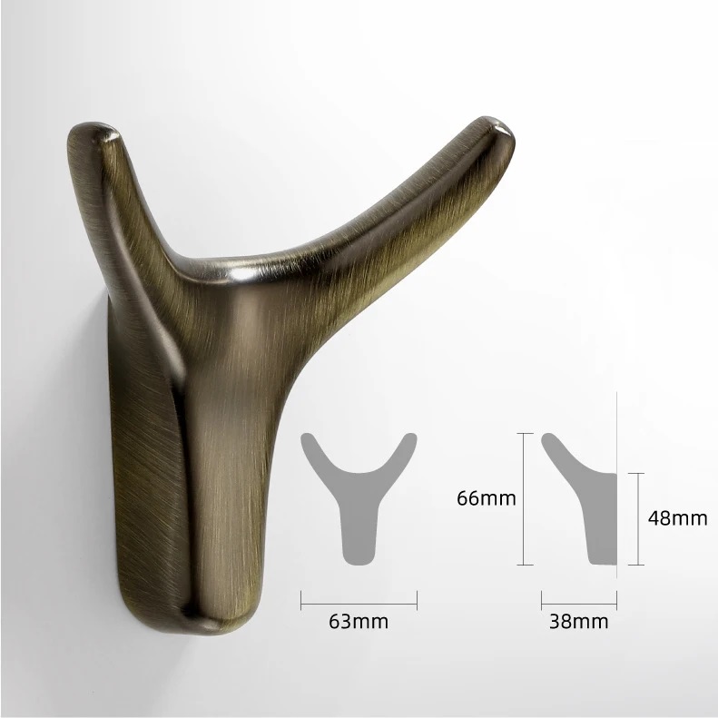 Kitchen Cabinet Storage Wall Hook Hanging Clothes Hook Bedroom Robe Hooks Door Coat Hanger Hook Towel Hook Bathroom Accessories: Burgundy