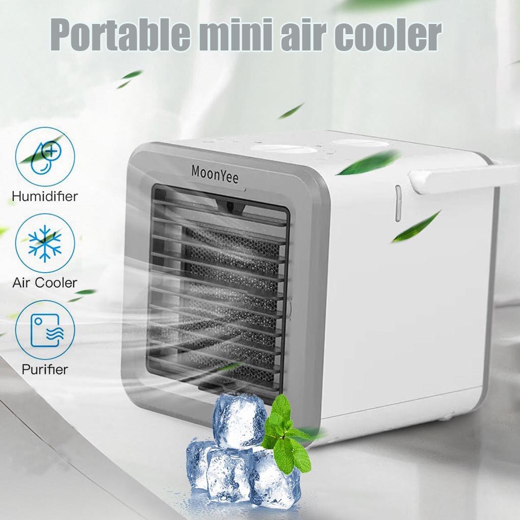 500W 300ml Cooling and Heating Fan for Xiaomi Mini Air Conditioner Device Air cooler Quick Easy Way To Cool Fan For Home Office