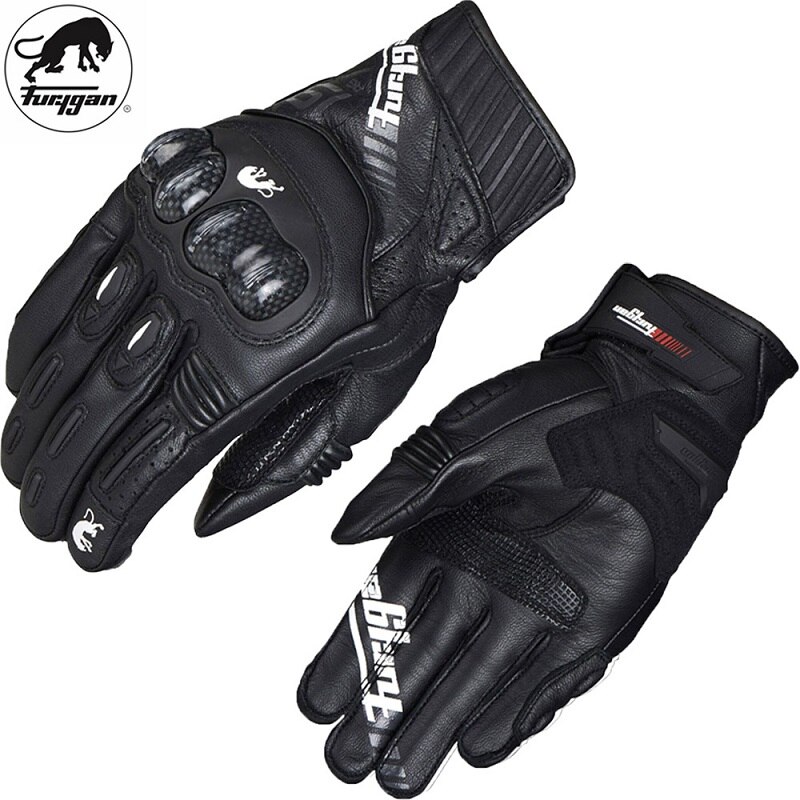 Furygan – gants de moto en fibre de carbone, gants courts quatre saisons, anti-chute, respirant, RG 19