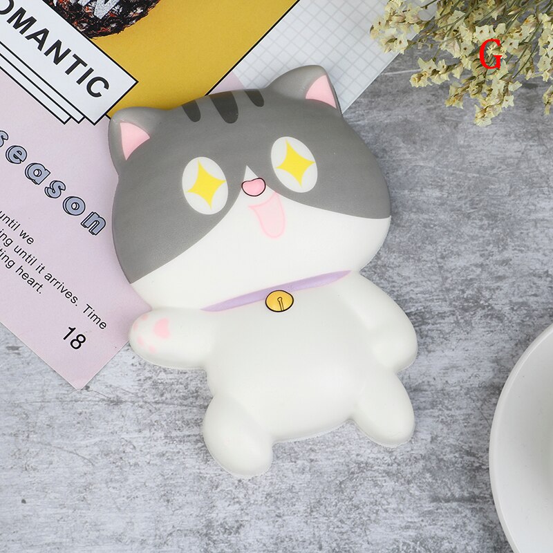 Creatieve Leuke Speelgoed Trage Rebound Half Cat Note Book Sticker Stress Relief Speelgoed: G