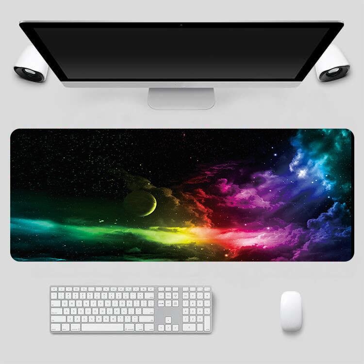 80x30cm XL blokada podkładka pod duża podkładka pod mysz do gier gracz komputerowy podkładka pod mysz do klawiatury Hyper Beast biurko podkładka pod mysz dla PC podkładka na biurko.